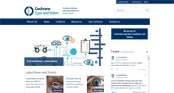 Desktop Screenshot of eyes.cochrane.org